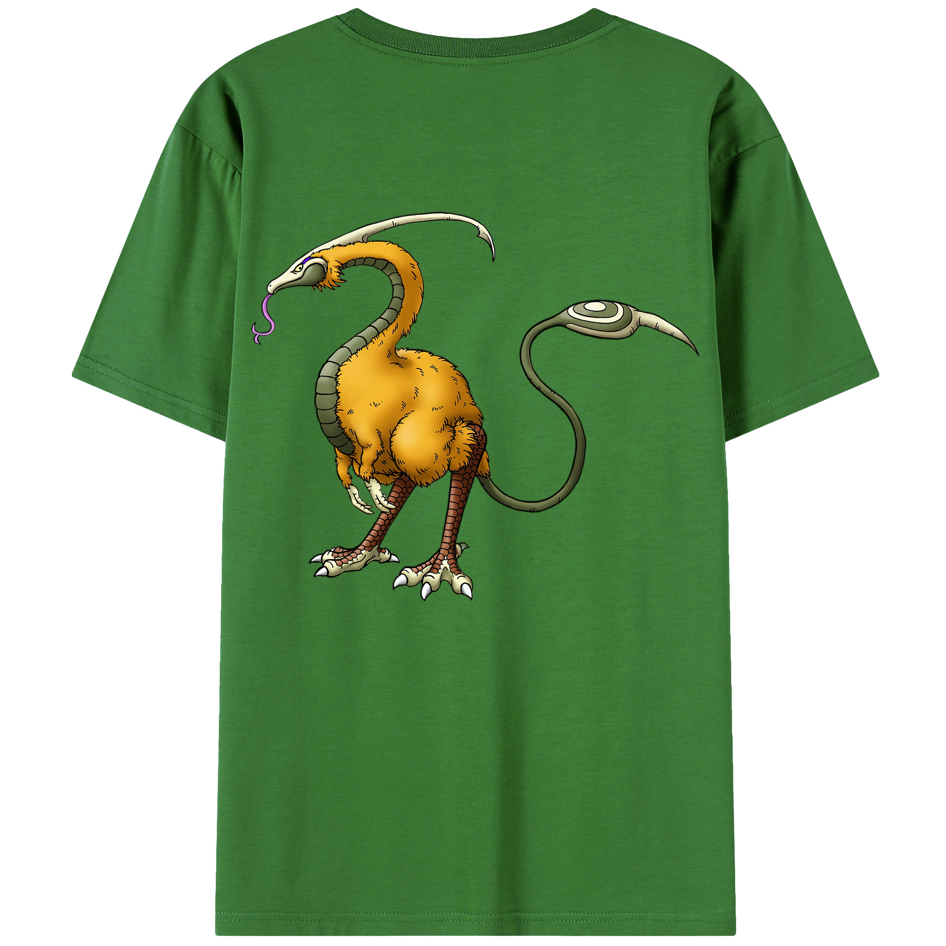 （画像用） ドラゴンクエスト Doragon Kuesuto Dragon Quest レディース半袖Tシャツ(バックプリント)